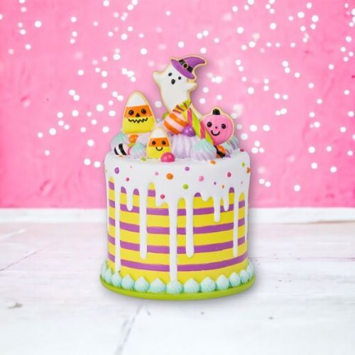 Halloween Candy Cake 