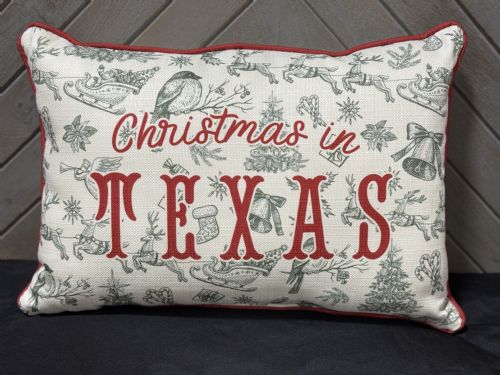 Pillow Christmas In Texas