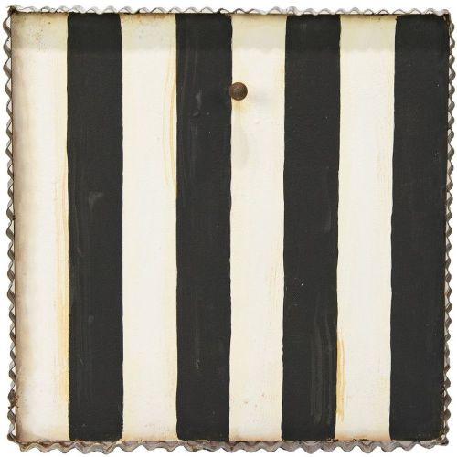 Display Black and White Striped Mini Gallery Display Board