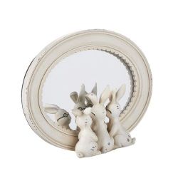 Rabbit With Glasses Mirror