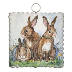 Mini Bunny Family Print