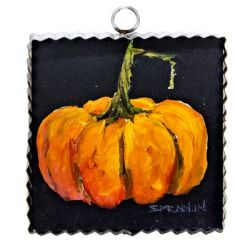 Mini Orange Pumpkin Print