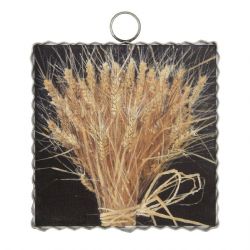 Mini Wheat Stack Print