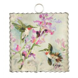 Mini Blooming Hummingbird Print