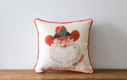 Pillow Cowboy Santa