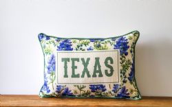 Pillow Texas Blue Bonnets